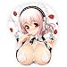 Produktbild Super Sonico Puni-Mune Busty Boob Oppai Mousepad