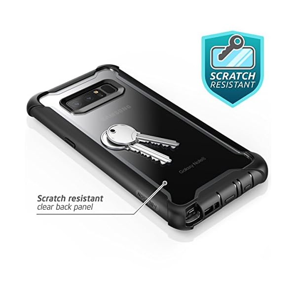 i-Blason - Carcasa para Samsung Galaxy Note 8 (Protector de Pantalla Integrado, Incluye Protector de Pantalla), Transparente - Imagen 5