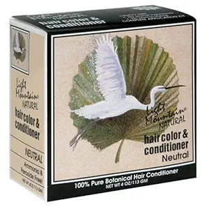 Light Mountain Natural Hair Color & Conditioner Neutral 4 oz (113 g) (Pack of 3)