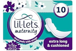 Lil-Lets Lot de 10 coussinets de maternité