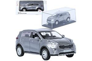 PINO B&D 1:38 KIA The SUV SPORTAGE Mineral Silver Display Mini Car