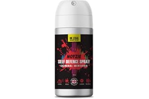 Self Defence Spray NOYZIE UK Legal Pepper Spray Alternative for Men & Women with UV Marking - Criminal Identifier Spray for Personal Protection (40ml)