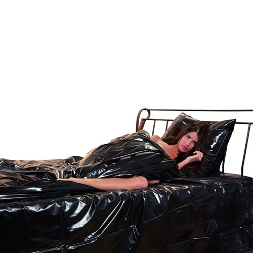 Preisvergleich Produktbild Orion Lack Bettdecke schwarz