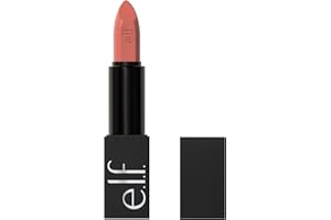 e.l.f. O Face Satin Lipstick, reichhaltig pigmentierter, nährender & langanhaltender cremiger Lippenstift, mit Jojoba, vegan & tierversuchsfrei, Feeling Myself