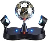 Kabellänge Netzteil: 180 cm Olympia Partylicht Mirror Ball MLB 13
