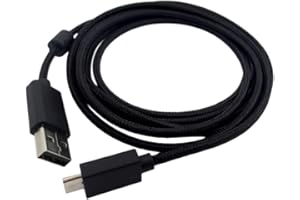 Janjunsi Cavo di Ricambio per Logitech G633 / G633s Cuffie da Gioco, Glows USB Line Cavo di Prolunga, 2m / 6.6 Piedi