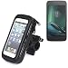 Produktbild Für Lenovo Moto G (4. Gen.) Play Fahrrad Halterung Handy Halterung Lenkstange Fahrrad Halter Fahrradhalterung Motorrad Bike mount Smartphone Halter für Lenovo Moto G (4. Gen.) Play Wasserabweisend, regensicher, spritzwasserdicht - K-S-Trade