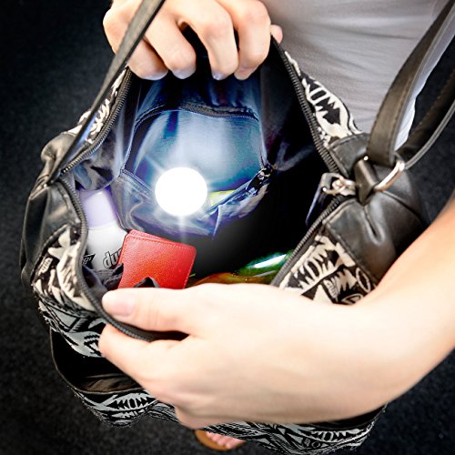 Lunartec Automatisches LED-Handtaschenlicht mit Licht- & Bewegungssensor - 3