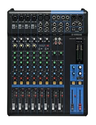 Yamaha - MG12 - Table de Mixage Analogique - Noir