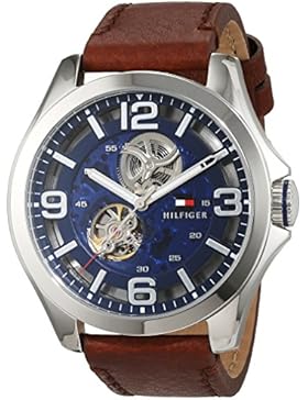 Tommy Hilfiger, Herren-Armbanduhr Sophisticated Sport Analog Automatisch, Leder 1791278