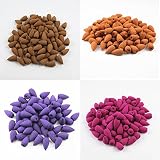 Sedeta torre Cono Reflujo bala Fragancias de incienso en casa habitación Cubierta lavanda Salud Hollow Conos humo natural sabor natural de humo ingredientes de sabor natural de humos
