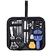 Produktbild MPTECK @ 13pcs Uhrenwerkzeug Set Uhrmacherwerkzeug Uhr Werkzeug Tasche Reparatur Set mit Uhrengehäuse Öffner Uhrwerkzeug Gehäuse Öffner