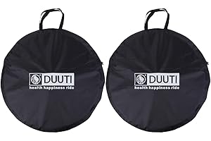 Azarxis 2 Pack Bike Wheel Bags 26" 27.5" 29" Bicycle Tires Storage Cover Cycling Wheelset Carry Handbag Waterproof for Road Bike Mountain Bike Track Bike Downhill Bicycle Fixed Gear MTB