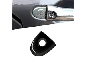 VHEUHZ compatibile con Nissan Juke Micra Coperchio Serratura Portiera del Conducente, Coperchio Serratura Portiera Lato Conducente 806441KK0D (nero)