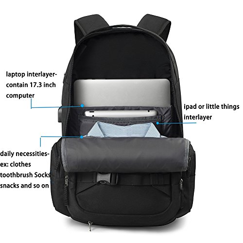 40L Basketball Fu ball Rucksack Skateboard Snowboard Ball Rucksack Komplettboard Backpack mit USB Steckdose Laptop 17 3 Zoll Rucksack Reise Schule Co reviews 40L Basketball Fu ball Rucksack Skateboard Snowboard Ball Rucksack Komplettboard Backpack mit USB Steckdose Laptop 17 3 Zoll Rucksack Reise Schule Co