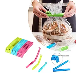 DDecora Different Size Plastic Food Snack Bag Pouch Clip Sealer Large, Medium, Small Plastic Snack Seal Sealing Bag Clips Vacuum Sealer (Set of 18, Multi-Color)