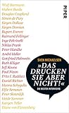 Image de »Das drucken Sie aber nicht!«: Die besten Interviews