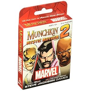 Munchkin Marvel 2 Mystic Mayhem Board Game by USAopoly