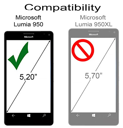 StilGut Displayschutzfolie Panzerglas für Microsoft Lumia 950 (2er-Pack) - 7