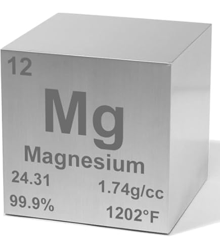 thumbnail image 2 of Heloawei Metal 10mm Density Cube 99.9% Pure For Element Collection Hafnium Hf, Erbium Er 2 of 10