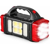 VIVALUXE Solar LED Kamp Feneri, , 8 LED Ultra Parlak Taşınabilir Kamp Lambası, , Kamp, Balık&ccedil;ılık, Acil Durum ve Outdoor Kull