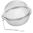 Haleness Care Stainless Steel Tea Infuser Ball, with Diameter, Mesh Design | Green-Tea Channi Steel | Chai Maker | Chai Channi | Filter Coffee Maker | Coffee Filter | Tea Diffusers