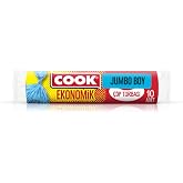 Cook Eko &Ccedil;&ouml;p Torbası, Jumbo Boy, 80 x 110 cm, 10 Yaprak, Mavi