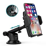 【Breite Kompatibilität】 Dieser handyhalter auto für Mobiltelefone von 6 cm und 9.5 cm , wie iPhone XS MAX/iPhone XR, XS, 8 / 7 / 6 / Plus, Samsung Galaxy Note 9/ Note 8/S10 Plus/S10e/S9 /S9 Plus/ S8 / S8+ / S7 /S7 Edge, Huawei Mate 20 Pro und andere Smartphones.