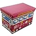 Produktbild Staubox und Sitzbank Love Bus 49 x 31 x 33 cm Spielzeugbox gepolstert