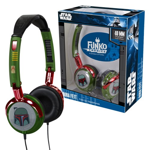 Price comparison product image Funko Boba Fett Fold-Up Headphones