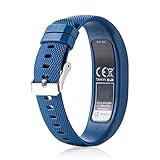 Unisex Bestes Geschenk für Garmin vivofit 4 !!! Beisoug Silikon Ersatz Textur Handgelenkband mit Metallschnalle Casual Samrt Fitness Watchband