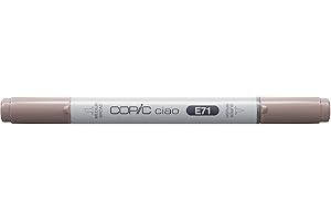 Copic Ciao Coloured Marker Pen - (E-71) Champagne, For Art & Crafts, Colouring, Graphics, Highlighter, Design, Anime, Professional & Beginners, Art Supplies & Colouring Books