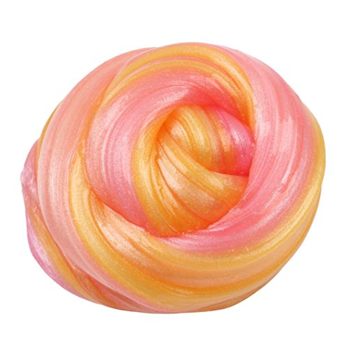 Fluffy Floam Slime, Quistal 100ML Scented Stress Relief No Borax Kids Toy Sludge Toy Plasticine Creative Toy For Adults And Children (Multicolor)