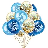 ❤Tamaño:globo 30.48cm;12 pulgadas.El paquete incluye: 10 globos digitales + 5 globos de confeti + 1 cinta aleatoria.
