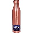 BRIJBAZAAR No Joint and Leak Proof Health Benefits 100% Pure Copper Water Bottle,1000ml,Set of 1 (Pack 1)