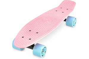 Xootz Kid's Retro Plastic Complete Cruiser Skateboard