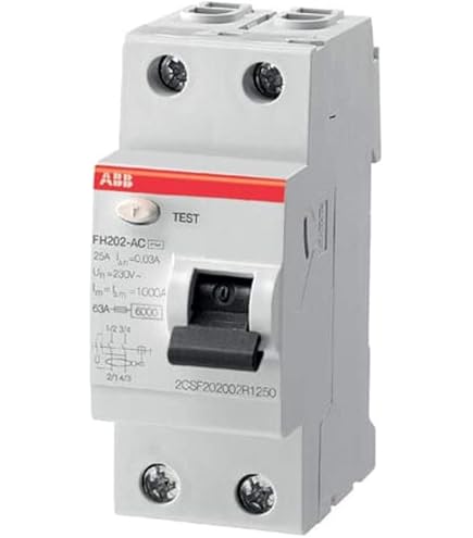 ABB Aardlekschakelaar 2-P FH 202 A 40/0,03 -2CSF202102R1400 ABB Aardlekschakelaar 2-P FH 202 A 40/0,03 -2CSF202102R1400