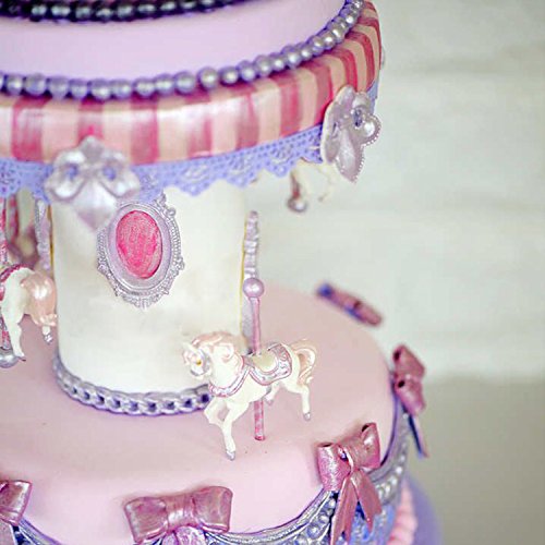 Karussell Silikon Fondant Form Zucker Paste Kuchen Cupcake Icing Form - 4