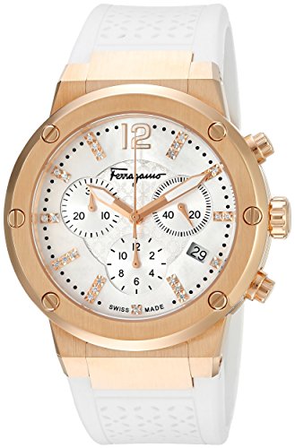 Salvatore Ferragamo Timepieces Quarzuhr Woman weiß 39 mm