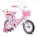 Produktbild Kids Bike 2-10 Jahre Alte Mädchen Kinder-Baby-Verstellbare Fahrrad Verbesserte Reifen Weiblich Sicher Bequem Für Kleinkind Balance Bike Fashion Gift