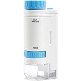 Mini El Mikroskopu, 200X B&uuml;y&uuml;tme Kapasitesi, LED Işıklı Tasarım, HD Y&uuml;ksek G&ouml;r&uuml;nt&uuml; Kalitesi, Tek Elle Rahat Kullanım, Hafif v