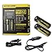 Produktbild Combo: Nitecore Digi Charger D2 w/2x IMR 14500 Batteries +Car & Wall Adaptors