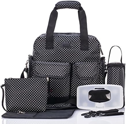 Allis Chic Multiway Changing Bag (Black)