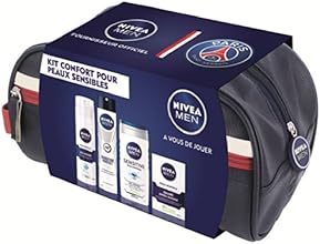 Nivea Men PSG Coffret Trousse Confort pour Peaux Sensibles - 4 Produits