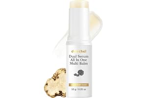 White Truffle Double Serum allt-i-ett multibalm, 3-i-1 Hydrating Balm Eye Cream Make Up Base & Fuktstick