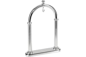 Hermann Jäckle Taschenuhrständer S2 mit Bogen Taschenuhrhalter für eine Taschenuhr | mit schwerem Standfuß