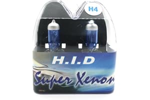 Bynome h4 led headlight bulb halogen 5500k bright white Low Beam P43T Fog light 150% More Brightness Replacement 55W Bulb,Pack of 2,DC12V