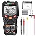 Produktbild Multimeter Digital Tacklife DM06 Autorange 6000 Counts True RMS Messen von AC DC Spannung Strom Widerstand Temperatur NPN PNP Transistor und Live Line Test mit Messleitung Kabel und Taschenlampe