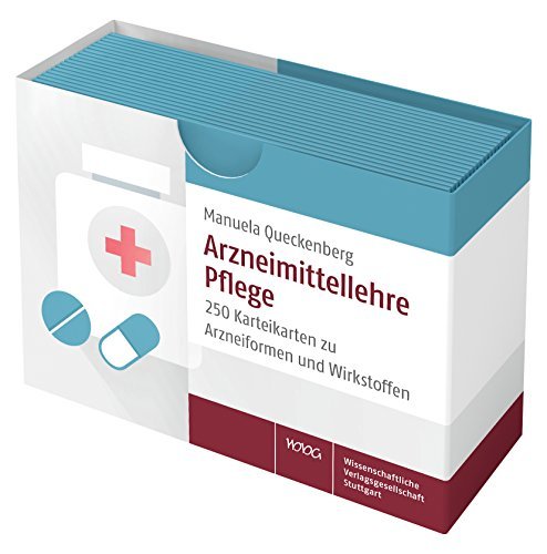 Arzneimittellehre Pflege: 250 Karteikarten zu Arzneiformen und Wirkstoffen by Manuela Queckenberg (2016-07-28)