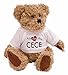 Produktbild Adopted By CECE Teddy Bear Wearing a Personalised Name T-Shirt